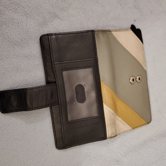Guang Tong Multicolored Leather Wallet - Picture 3 of 4